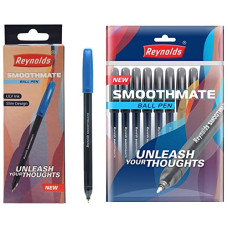 Deals, Discounts & Offers on Stationery - Reynolds SMOOTHMATE 10 CT PENS - BLUE Ball Pen & Reynolds SMOOTHMATE 10 CT PENS - Black Ball Pen
