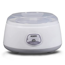 Deals and Offers on - AGARO Classic Portable Yogurt Maker, 1.2L Capacity, Electric, Automatic, Medium (33603) Deals, Discounts & Offers on - AGARO Classic Portable Yogurt Maker, 1.2L Capacity, Electric, Automatic, Medium (33603)
