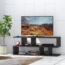 Deals and Offers on Furniture - Klaxon Modern TV Unit for Living Room | TV Stand, TV Unit, Engineered Wood TV Cabinet, TV Unit with Open Shelf Storage - TV Unit Deals, Discounts & Offers on Furniture - Klaxon Modern TV Unit for Living Room | TV Stand, TV Unit, Engineered Wood TV Cabinet, TV Unit with Open Shelf Storage - TV Unit