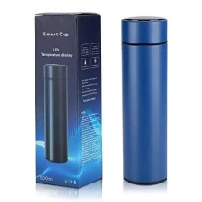 Deals, Discounts & Offers on  - Smart Bottle with LED 500ML Capacity with Premium Black Color (Stainless Steel)