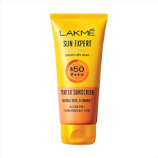 Deals, Discounts & Offers on  - Lakme Sun Expert, SPF 50 PA+++ Tinted Sunscreen, 100g,