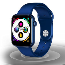 Deals, Discounts & Offers on  - GIONEE STYLFIT GSW11 Smartwatch with Large 1.8 IPS Display, SpO2 & Stress Monitor, Heart Rate Monitor & 200+ Watch Faces(Azure Blue)