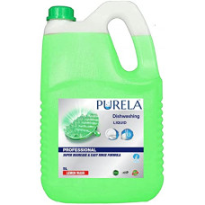 Deals and Offers on - Purela Dishwash Liquid Gel 5 Liter With Lime And Basil Fragrance, Leaves No Residue, Dishwashing Liquid 5 Ltr (Green) Deals, Discounts & Offers on - Purela Dishwash Liquid Gel 5 Liter With Lime And Basil Fragrance, Leaves No Residue, Dishwashing Liquid 5 Ltr (Green)