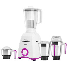 Deals, Discounts & Offers on  - Havells Klassic 750 watts 4 Jar Mixer Grinder with 304 SS Blades, Large Size SS Jars, Break Resistant Polycarbonate Transparent Jar Lids With Twist & Lock Mechanism