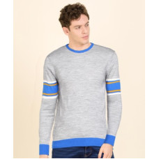 Deals and Offers on - NUMERO UNOMen Solid Crew Neck Multicolor Sweater Deals, Discounts & Offers on - NUMERO UNOMen Solid Crew Neck Multicolor Sweater