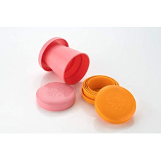 Deals, Discounts & Offers on  - Nexellar Traveling Foldable Plastic Glass- BPA-Free Portable Pocket Water Glass with Lid