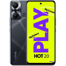 Deals, Discounts & Offers on Mobiles - [For Flipkart Axis Bank Card] Infinix HOT 20 Play (Racing Black, 64 GB)(4 GB RAM)