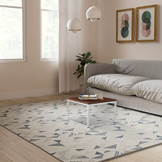 Deals, Discounts & Offers on Vegetables & Fruits - Amazon Brand - Solimo Reveston Square Coffee Table(Solid Acacia Wood and Iron, Natural Finish)