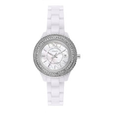 Deals and Offers on Women - Fossil Stella White Watch CE1116 Deals, Discounts & Offers on Women - Fossil Stella White Watch CE1116