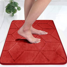 Deals, Discounts & Offers on  - STATUS Memory Foam Bath Mat Rug, Ultra Soft and Non-Slip Bathroom Rugs, Water Absorbent and Machine Washable Bath Rug