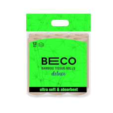 Deals, Discounts & Offers on  - Beco Bamboo 3-Ply Toilet Paper Roll 160 Pulls Each Pack of 12, 100% Natural, Unbleached and Eco-Friendly Tissue Papers