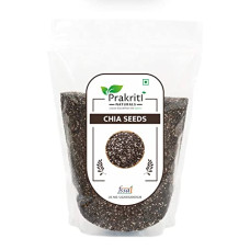 Deals and Offers on - Prakriti Naturals Chia Seed Omega-3 Seeds for Eating | Non-GMO and Fibre Rich Seeds | Best Deals, Discounts & Offers on - Prakriti Naturals Chia Seed Omega-3 Seeds for Eating | Non-GMO and Fibre Rich Seeds | Best
