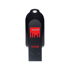 Deals, Discounts & Offers on  - Strontium Pollex USB 64 GB Flash Drive (Black, Red)