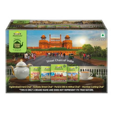 Deals and Offers on - Tata Tea Premium | Street Chai of India | Assorted Pack of 4 Street Chai | Mumbai Cutting Chai, Purani Dilli Ki Mithai Chai, Kolkata Street Chai, Hyderabadi Irani Chai | Flavoured Tea | 4x250g Deals, Discounts & Offers on - Tata Tea Premium | Street Chai of India | Assorted Pack of 4 Street Chai | Mumbai Cutting Chai, Purani Dilli Ki Mithai Chai, Kolkata Street Chai, Hyderabadi Irani Chai | Flavoured Tea | 4x250g