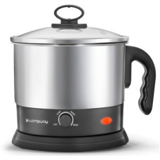 Deals and Offers on Personal Care Appliances - Longway Handy Multi Cooker Electric Kettle(1.5 L, Black) Deals, Discounts & Offers on Personal Care Appliances - Longway Handy Multi Cooker Electric Kettle(1.5 L, Black)