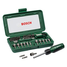 Deals and Offers on - Bosch 46-Piece Screwdriver Bit set, with Screwdriver Bits and 12 Nutsetters Deals, Discounts & Offers on - Bosch 46-Piece Screwdriver Bit set, with Screwdriver Bits and 12 Nutsetters