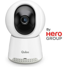 Deals, Discounts & Offers on  - Qubo Smart Cam 360 Q100 by HERO GROUP 1080p FHD WiFi CCTV with Intruder Alarm System Security Camera