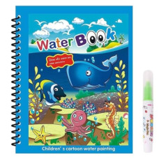 Deals, Discounts & Offers on  - Toy Imagine Magic Water Coloring Doodle Book & Magic Pen Reusable | Magic Water Quick Dry Book | Water Colouring Book Doodle with Magic Pen | Painting Board
