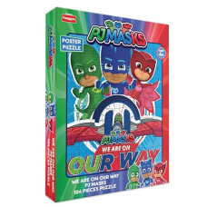 Deals, Discounts & Offers on  - Funskool-PJ Masks - WE are ON Our Way,Educational,104 Pieces,Puzzle,for 4 Year Old Kids and Above,Toy