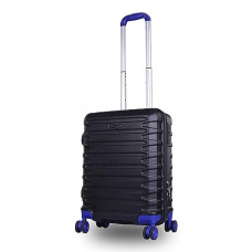 Deals and Offers on - V-Lite Warpath 56 cms Onyx Black Carry-On Hard Sided Trolley Bag Suitcase Travelling Spinner Luggage with Anti-Theft Zippers & TSA Approved Lock Deals, Discounts & Offers on - V-Lite Warpath 56 cms Onyx Black Carry-On Hard Sided Trolley Bag Suitcase Travelling Spinner Luggage with Anti-Theft Zippers & TSA Approved Lock
