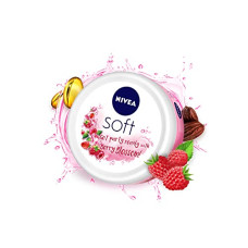 Deals and Offers on - NIVEA Soft Light Moisturizer 200ml | Berry Blossom | For Face, Hand & Body, Instant Hydration | Non-Greasy Cream | With Vitamin E & Jojoba Oil | All Skin Types Deals, Discounts & Offers on - NIVEA Soft Light Moisturizer 200ml | Berry Blossom | For Face, Hand & Body, Instant Hydration | Non-Greasy Cream | With Vitamin E & Jojoba Oil | All Skin Types