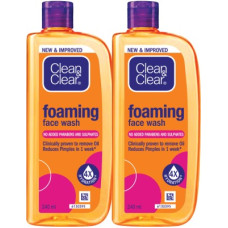 Deals and Offers on - Clean & Clear Foaming Face wash 480ml| Clinically proven| Pimple & Acne removal Face Wash(480 ml) Deals, Discounts & Offers on - Clean & Clear Foaming Face wash 480ml| Clinically proven| Pimple & Acne removal Face Wash(480 ml)