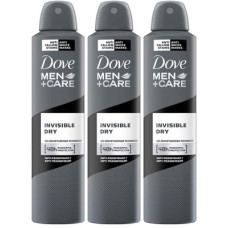 Deals, Discounts & Offers on  - DOVE Men+Care Invisible Dry Spray Antiperspirant Deodorant (Pack of 3) Deodorant Spray - For Men(750 ml, Pack of 3)