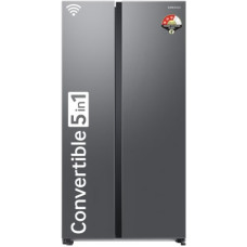 Deals, Discounts & Offers on Home Appliances - [For HDFC Bank Credit card] SAMSUNG 653 L Frost Free Side by Side 3 Star Refrigerator with Convertible 5-in-1 Digital Inverter WiFi Embedded(Refined Inox, RS76CG8003S9HL)
