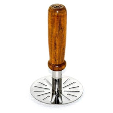 Deals, Discounts & Offers on  - DDecora Vegetable/Potato/Pav Bhaji Masher with Wooden Handle - Wooden Handle