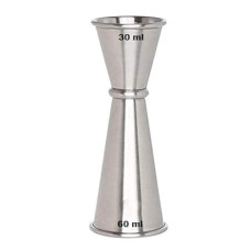 Deals, Discounts & Offers on  - Dynore Japanese Double Sided peg Measure 30/60 ml (Stainless Steel)