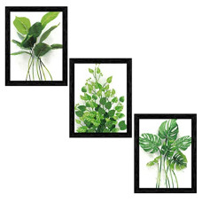 Deals and Offers on - Indianara Set of 3 Framed Art Painting (3911BK) without glass 10.2 X 13, 10.2 X 13, 10.2 X 13 INCH (Style 10) Deals, Discounts & Offers on - Indianara Set of 3 Framed Art Painting (3911BK) without glass 10.2 X 13, 10.2 X 13, 10.2 X 13 INCH (Style 10)