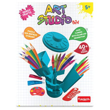 Deals, Discounts & Offers on  - Funskool Handycrafts Art Studio Bin, Art Supply Organiser, Holds All Your Art Supplies Together, Desk Organiser, Ages 5 Years and Above