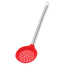 Deals, Discounts & Offers on  - Clazkit Skimmer Slotted Spoon with Strong Silicone Covering Head & Staycool Stainless Steel Handle,YH855