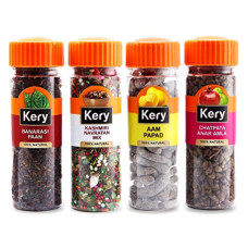 Deals and Offers on - Kery Pachak Combo Navratan Mix Mukhwas, Banarasi Paan, Anar Amla, Aam Papad Mango Slice Mouth Fresheners (4 Bottles) 490g Deals, Discounts & Offers on - Kery Pachak Combo Navratan Mix Mukhwas, Banarasi Paan, Anar Amla, Aam Papad Mango Slice Mouth Fresheners (4 Bottles) 490g
