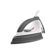 Deals, Discounts & Offers on Irons - Orient Electric Ultimate 1000 Watt | Heavy Weight Dry Iron for clothes with DuPont American Heritage Coated Non Stick Soleplate | Silver Layered Thermostat