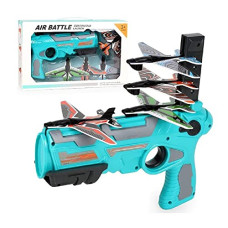 Deals, Discounts & Offers on  - BabyGo Airplane Launcher Gun Toy with Foam Glider Planes, Outdoor Games for Children, Best Aeroplane Toys Gun