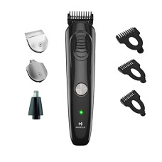 Deals and Offers on Health & Personal Care - Havells GS6400 Quick Charge Multi-Grooming Kit with Beard, Detail and Nose Trimmer, 50,Minutes Runtime (Black) Deals, Discounts & Offers on Health & Personal Care - Havells GS6400 Quick Charge Multi-Grooming Kit with Beard, Detail and Nose Trimmer, 50,Minutes Runtime (Black)