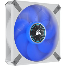 Deals and Offers on - CORSAIR ML120 LED Elite, 120mm Magnetic Levitation Blue LED Fan with AirGuide, Single Pack - White Frame Deals, Discounts & Offers on - CORSAIR ML120 LED Elite, 120mm Magnetic Levitation Blue LED Fan with AirGuide, Single Pack - White Frame