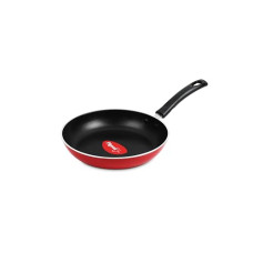 Deals, Discounts & Offers on Cookware - Pigeon by Stovekraft Basics Aluminium Non Stick, Non Induction Base Frypan, 220 mm, Red