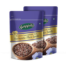 Deals, Discounts & Offers on  - Happilo Premium Raw Authentic Flax seeds 250g (Pack of 2)