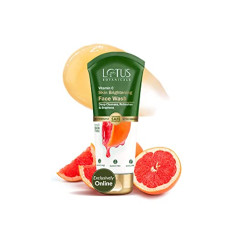 Deals and Offers on Beauty Care - Lotus Botanicals Skin Brightening Face Wash | Vitamin C | Sulphate Free, Silicon Free & Chemical Free | Suitable Deals, Discounts & Offers on Beauty Care - Lotus Botanicals Skin Brightening Face Wash | Vitamin C | Sulphate Free, Silicon Free & Chemical Free | Suitable