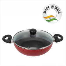 Deals and Offers on Cookware - Butterfly Butterfly rapid induction base rapid ib kadai Kadhai 26 cm diameter with Lid 2.6 L capacity(Aluminium, Non-stick, Induction Bottom) Deals, Discounts & Offers on Cookware - Butterfly Butterfly rapid induction base rapid ib kadai Kadhai 26 cm diameter with Lid 2.6 L capacity(Aluminium, Non-stick, Induction Bottom)