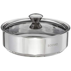 Deals, Discounts & Offers on  - Amazon Brand - Solimo STAINLESS STEEL INSULATED SOLID ROTI SERVER, 1.1 L, SILVER