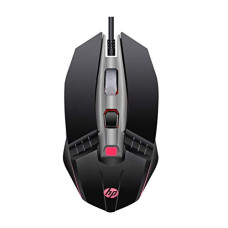 Deals and Offers on - HP M270 Backlit USB Wired Gaming Mouse with 6 Buttons, 4-Speed Customizable 2400 DPI, Ergonomic Design, Breathing LED Lighting, Metal Scroll Wheel, Lightweighted / 3 Years Warranty (7ZZ87AA), Black Deals, Discounts & Offers on - HP M270 Backlit USB Wired Gaming Mouse with 6 Buttons, 4-Speed Customizable 2400 DPI, Ergonomic Design, Breathing LED Lighting, Metal Scroll Wheel, Lightweighted / 3 Years Warranty (7ZZ87AA), Black