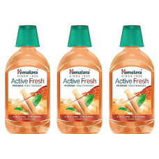 Deals, Discounts & Offers on  - ACTIVE FRESH MISWAK MOUTHWASH 215ML (Pack of 3)