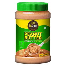 Deals and Offers on - DiSano Peanut Butter, All Natural, Crunchy, Unsweetened, 30% Protein, Gluten Free, Non GMO, 1kg Deals, Discounts & Offers on - DiSano Peanut Butter, All Natural, Crunchy, Unsweetened, 30% Protein, Gluten Free, Non GMO, 1kg