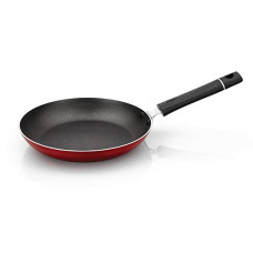 Deals, Discounts & Offers on Cookware - Cello Non Stick Induction Base Aluminium Taper Pan, Red