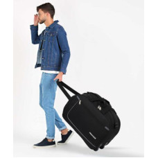 Deals and Offers on - PROVOGUE50 L Strolley Duffel Bag - ROVER 51 - Black - Regular Capacity Deals, Discounts & Offers on - PROVOGUE50 L Strolley Duffel Bag - ROVER 51 - Black - Regular Capacity