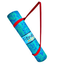 Deals and Offers on - Fitness Mantra Super Soft, Anti-Slip Marble Design Yoga Mat with Carrying Strap For Men & Women (Qty.-1 Piece) (4Mm, Blue) Deals, Discounts & Offers on - Fitness Mantra Super Soft, Anti-Slip Marble Design Yoga Mat with Carrying Strap For Men & Women (Qty.-1 Piece) (4Mm, Blue)