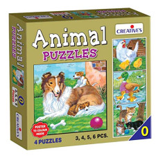 Deals, Discounts & Offers on  - Creative Educational Aids 0700 Animal Puzzle No. 0 (3 to 6 Piece)